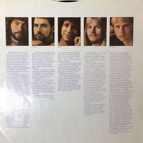 Album, vintage Styx Crystal ball Record - Picture 3 of 9